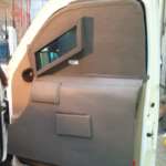 Armored transport vehicle body